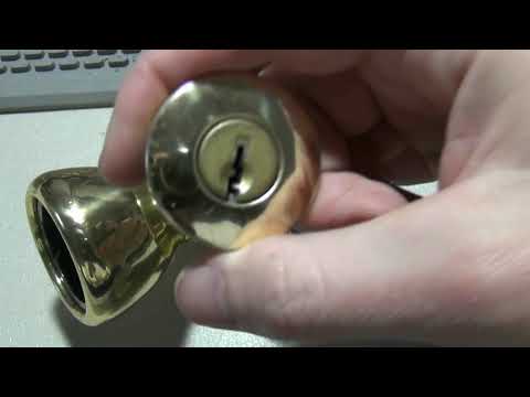 (118) How to Remove the Cylinder from a Kwikset Door knob