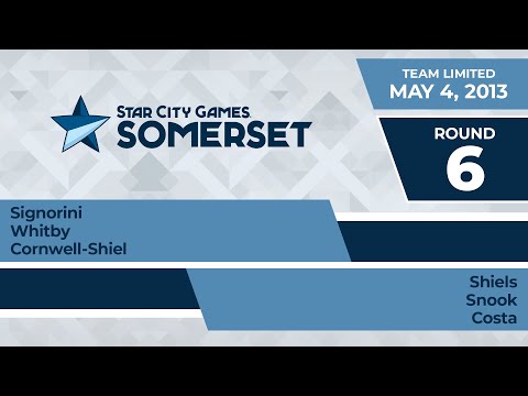 SCGNJ: Round 6 - Signorini, Whitby, Cornwell-Shiel vs Shiels, Snook, Costa | Team Limited