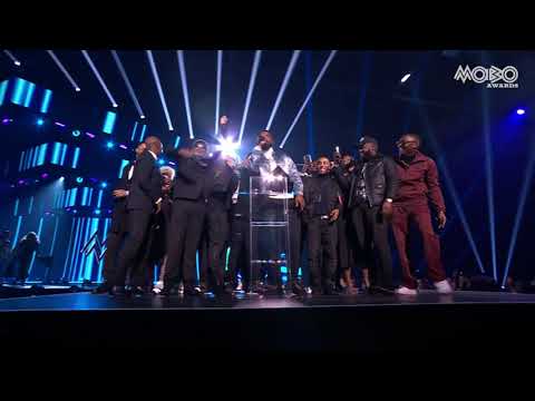 Tion Wayne & Russ 2021 SONG OF THE YEAR Acceptance Speech | #MOBOAwards