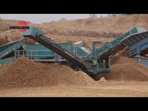 Powerscreen H6203 Horizontal Screen | Limestone Quarrying Application