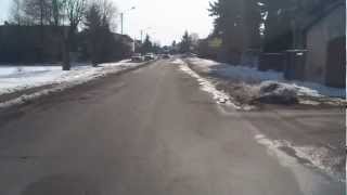 preview picture of video 'Droga w Daszewicach po zimie'