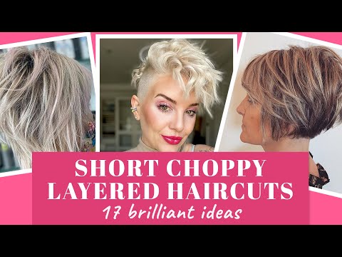 17 Ideas For Short Choppy Layered Haircut - Short Bob,...