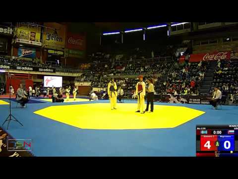 125- Magerramov, Dzhavid RUS vs. Glasnovic, Leon SWE 0:15