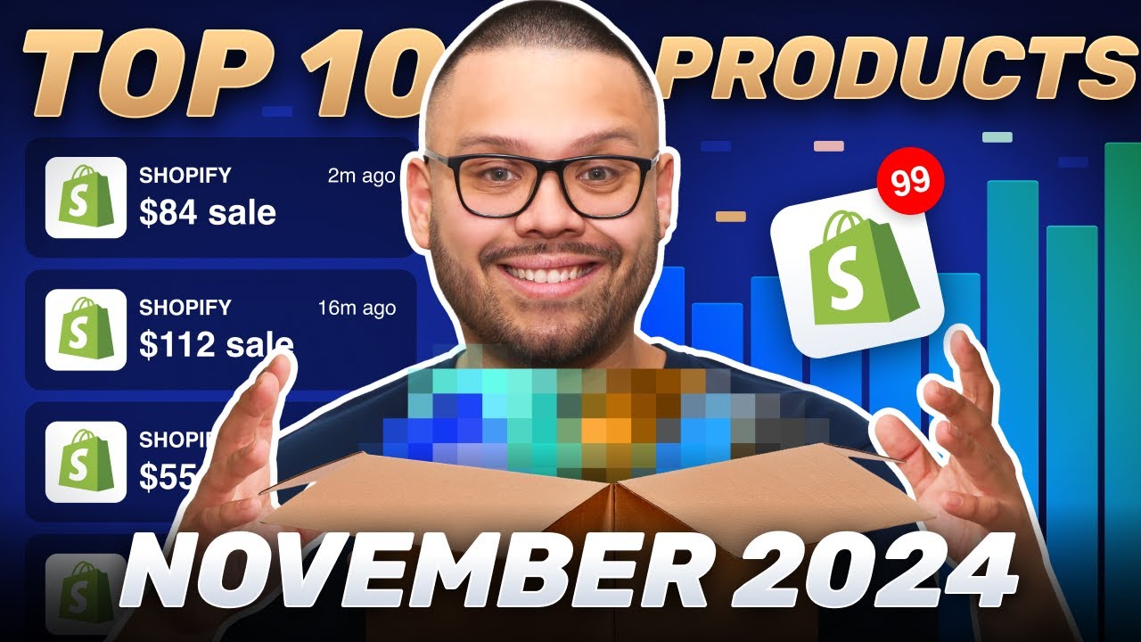 ⭐️ Top 10 BEST Products To Sell In November 2024 (Shopify Dropshipping)