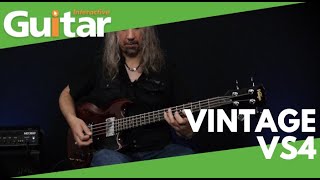 Video thumbnail for Vintage VS4 Bass Guitar | Review by Guitar Interactive Magazine