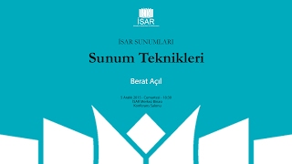 İSAR Sunumları-Akademi Kapısı Makale Davası - Berat Açıl