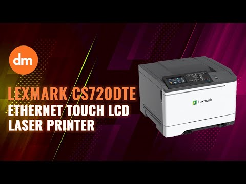 Thumbnail for Lexmark printer review: Lexmark CS720dte A4 Colour Laser Printer