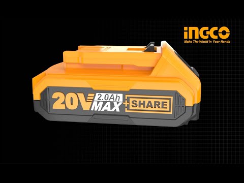 Features & Uses of Ingco Lithium-Ion Battery Pack 20V