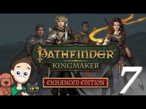 Blind Lets Play Pathfinder Kingmaker: Enhanced Edition #7 - Spelunking and Spiders