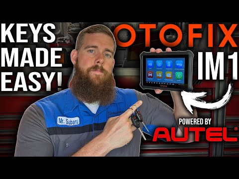 Keys Made Easy! The OTOFIX IM1 Immobilizer Scan Tool Combo! 2-In-1 Tool! Subaru Keys In Seconds!!!