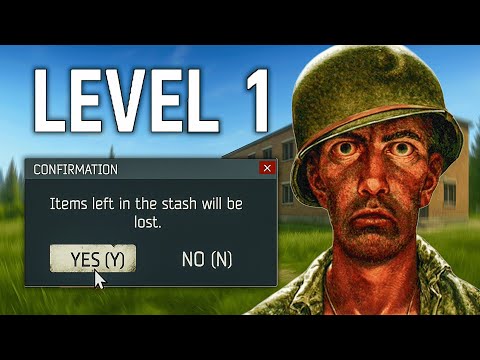 Going BACK to Level 1 in Tarkov After 5000 Hours...