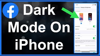 How To Get Facebook Dark Mode On ANY iPhone!