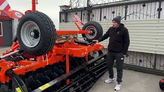 Disc harrow BDF-2,4 trailed