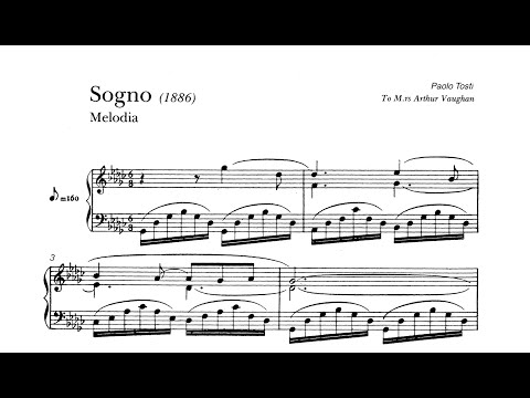 Sogno/Dream (Paolo Tosti) - Piano Accompaniment in Gb Major