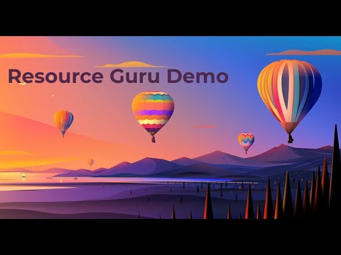 Video: Resource Guru Demo