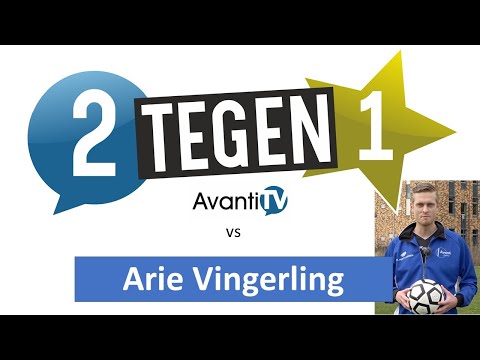 2tegen1 - AvantiTV test of Avanti 1 nog scherp is na de lockdown. Vandaag: Arie Vingerling