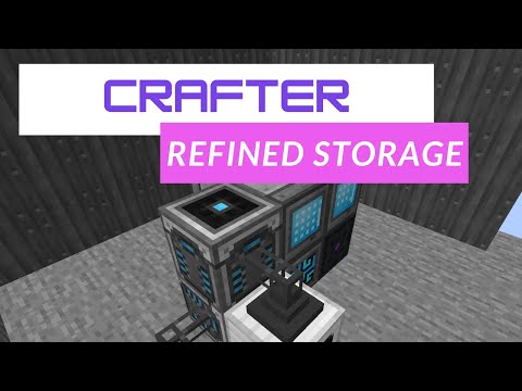 How to set up Auto Crafting with Refined Storage