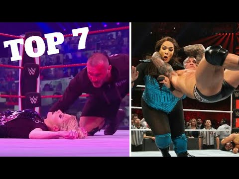 Randy Orton RKO'ing Women