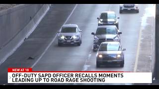 Off-duty San Antonio police officer fires during road rage confrontation; man hospitalized