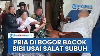 Kronologi Pria di Bogor Serang bibi Pakai Golok usai Salat Subuh, Pelaku Diduga Gangguan Jiwa