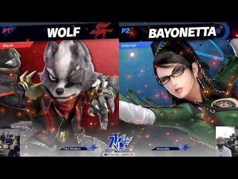BSSP14 - iModerz (Wolf) Vs. Amaryllis (Bayonetta) - SSBU Winners Finals