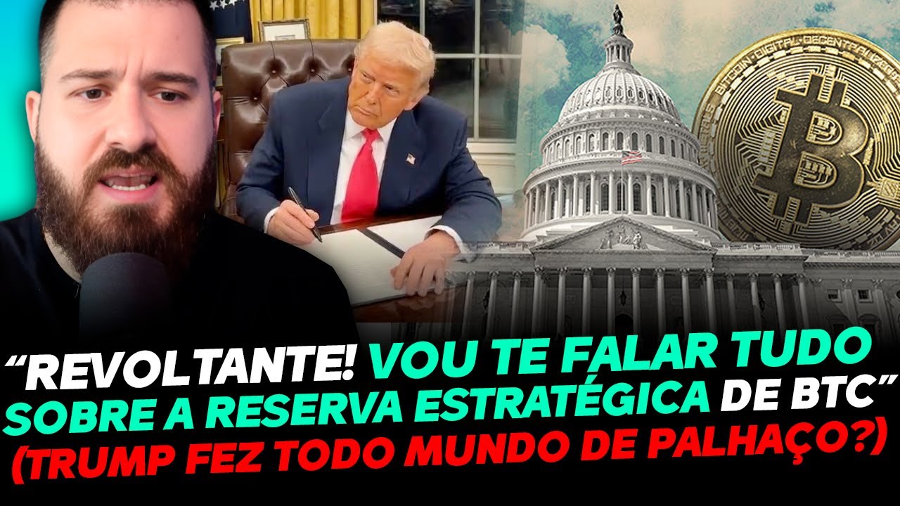 TRUMP NOS ENGANOU? TUDOSOBRE A RESERVA ESTRATÉGICA DE BTC🚨