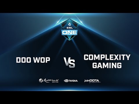 compLexity vs Doo Wop Game 2 - ESL One Genting AM Q. - @GarethCasts @SkimGaming