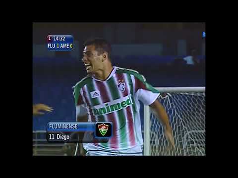 Fluminense 4 x 0 América-RJ - Campeonato Carioca 2005
