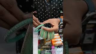 Making Bangle Set| Making Short Video| Elaichi Colour Bangle Set| #shorts #viral #trending