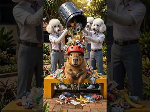 Cappy le responde a todos de forma inesperada! #capibara #humor