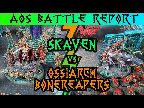Skaven vs Ossiarch Bonereapers | Age of Sigmar 3.0 | 2000 Point Battle Report