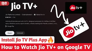 Download lagu How to Install Jio TV  on Google TV 😍 | Jio TV Plus App - Full Installation Guide mp3