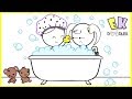 Emma Kate Night Routine Trouble EK Doodles Funny Cartoon Animation