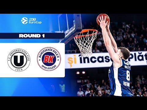 U-BT Cluj-Napoca -- Bahcesehir College Istanbul | Round 1 | EuroCup Basketball 2025/26