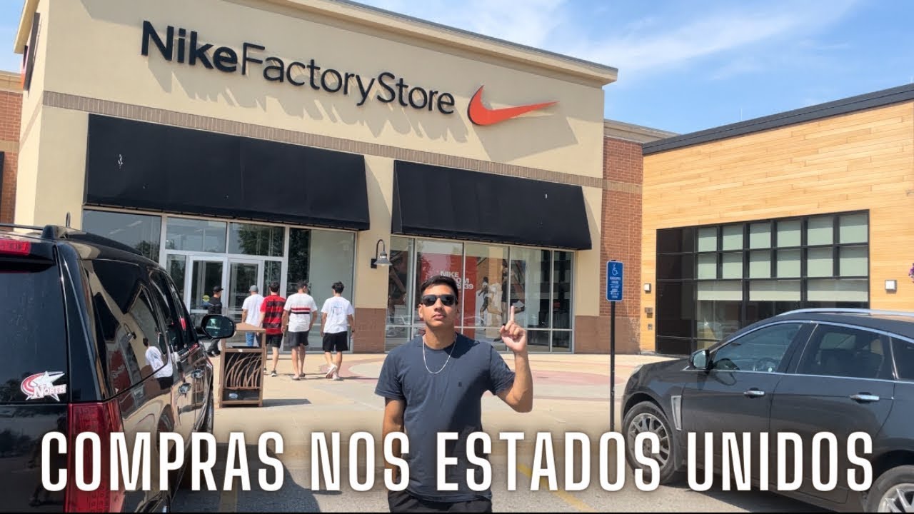 COMPREI UM AIR FORCE PELA METADE DO PREÇO NOS EUA|OUTLETS NOS ESTADOS UNIDOS