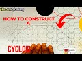 Cycloid Curve Construction for Beginners | Engineering Drawing Guide