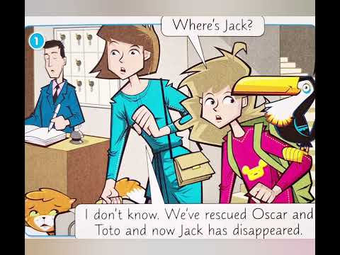 @Fly High 4 Pupil's Book p. 102 Lesson 33 "Jack has disappeared!"