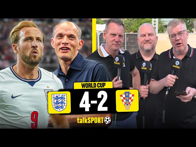 "GONNA WIN IT!" England BACKED to Earn World Cup GLORY as talkSPORT Analyse Croatia Victory!
