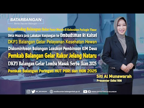 BATARBANGAN Edisi 508 - Berita Seputar Balangan
