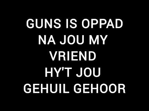 Guns is oppad lyrics