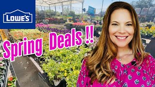 🌸Lowe’s Garden Center Spring Deals