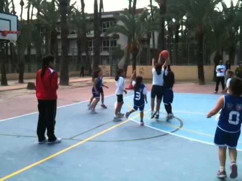 Baloncesto - benjamín - Santo Domingo - Miguel Hernández. Sábado 5 de abril 2014