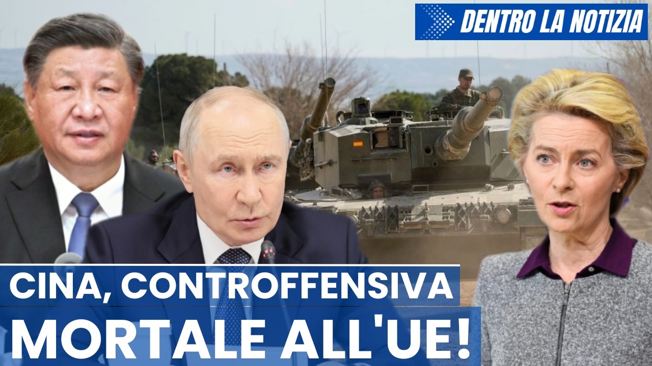 La controffensiva della Cina colpisce al cuore difesa e transizione verde UE! Verso il Grande Reset!