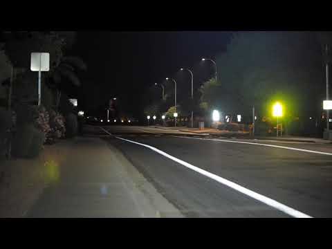 Thrower flashlight comparison part 1 (k1, t9r, Maxtoch, Convoy): Beamshots at 700m