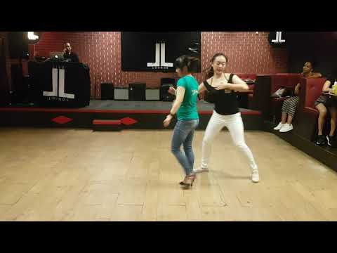 SOT Salsa on Thursday - Salsa On1 Dance Open Class Practice Video by Thank and Kazumi on 01.08.2019