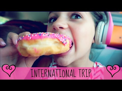10 year old kid on an International Flight | Come with me from AMERICA to IRELAND
