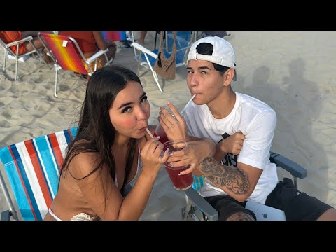 ENZO LEVOU JHESSY PRA PRAIA! 