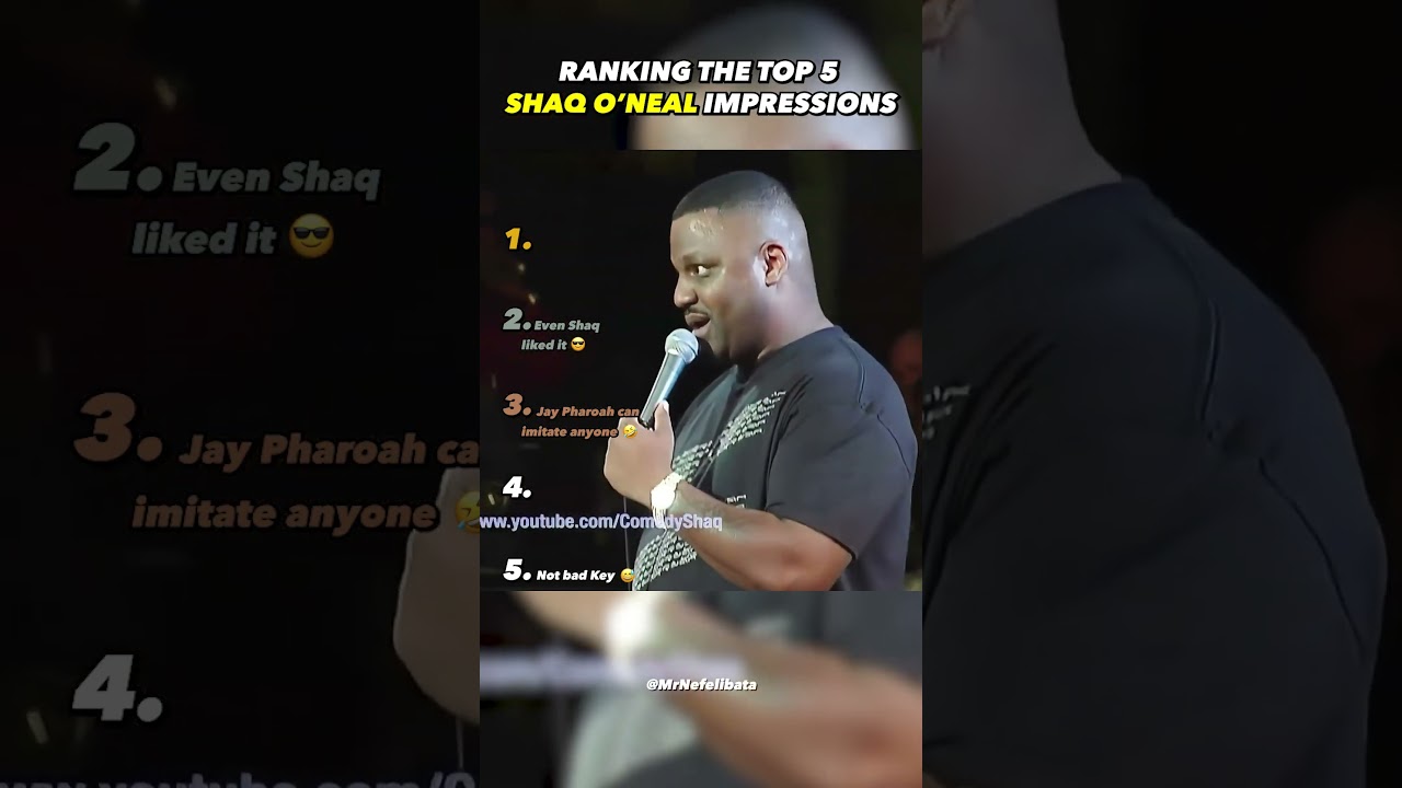 Ranking The Top 5 Shaq O'neal Impressions 🤣