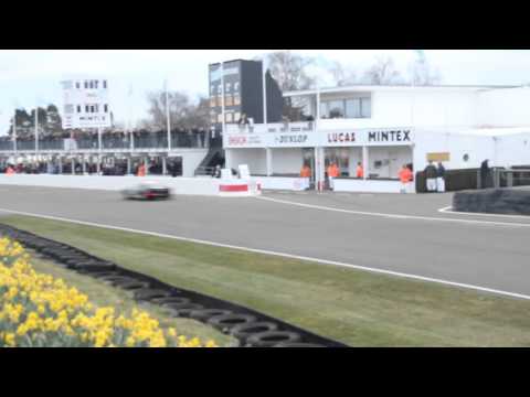 GT40 flat out at Goodwood Member Meeting!