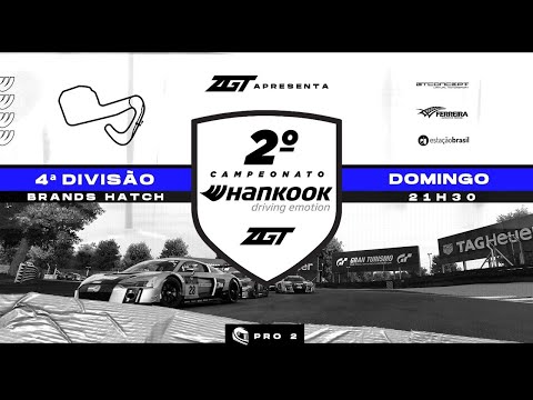[LIGA ZGT] - 2º Campeonato Hankook Pneus- Temporada 18 - 7ª Etapa Brands Hatch (4ª Divisão)